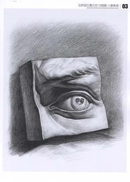 素描石膏五官详细画法,五官石膏图片,素描石膏五官 ...