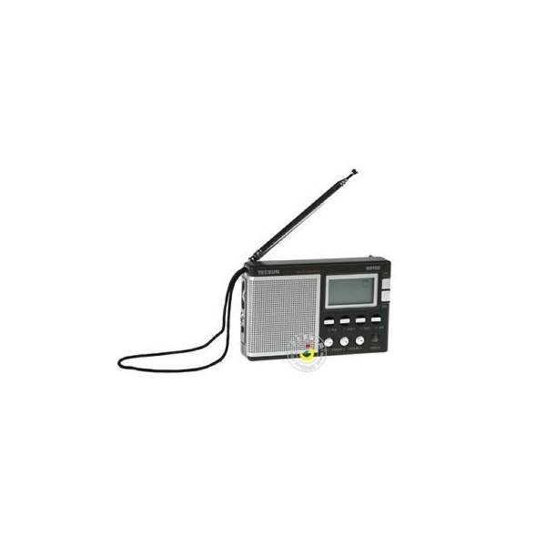 德生(Tecsun) R-9702 黑色 高灵敏度全波段立体声收音机 短波二次变频技术 机小音大 (接受数码、家电商品订购!) 欢迎大家订购家电(冰箱、电视、空调)、数码(手机、平板电脑、笔记本电脑)商品,订购电话:028-85555396