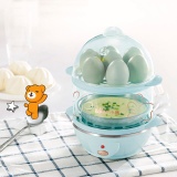 小熊 煮蛋器ZDQ-C07C6 煮蒸蛋器机双层多功能家用小型宿舍鸡蛋早餐神器 