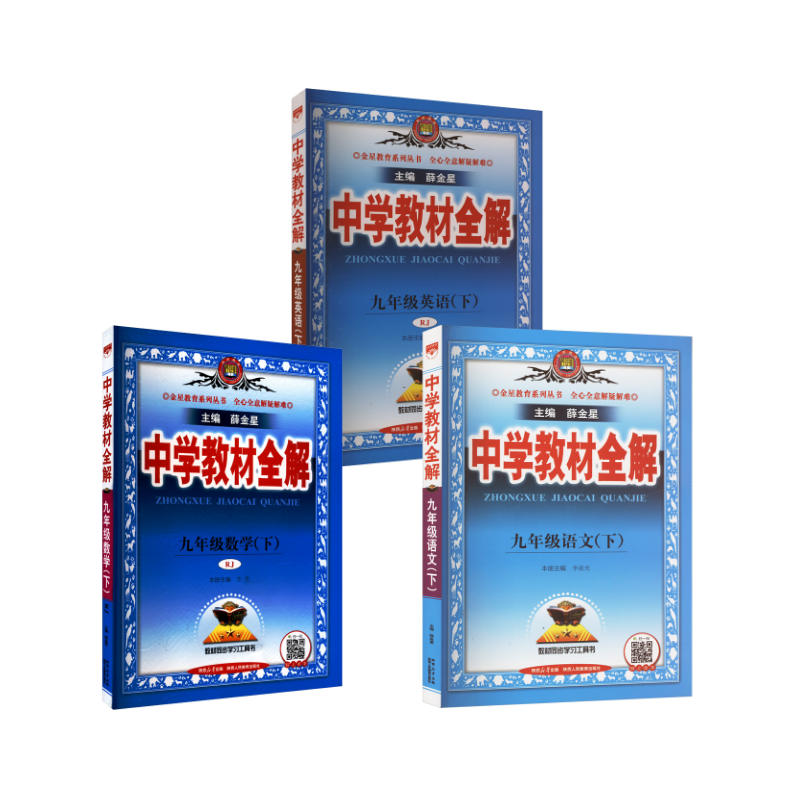  中学教材全解 九年级语数英(下) 