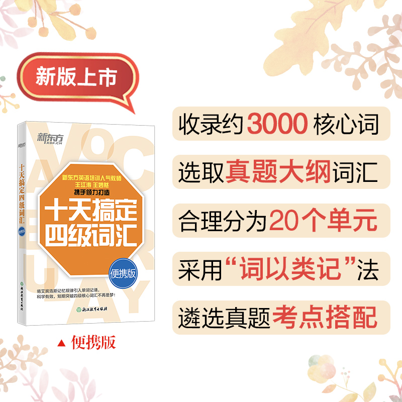 十天搞定四级词汇 便携版