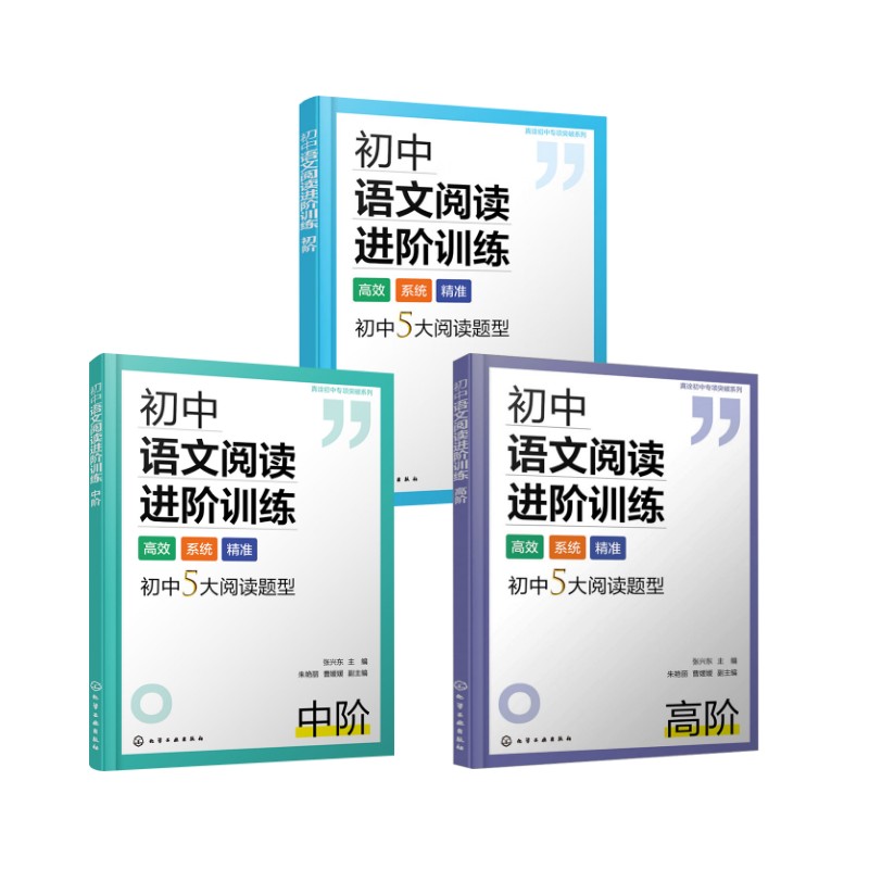  3册 初中语文阅读进阶训练初阶中阶高阶 