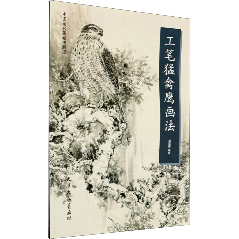  工笔猛禽鹰画法 