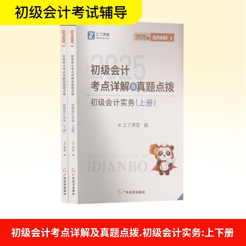  2025初级会计考点详解及真题点拨 初级会计实务 (全2册) 
