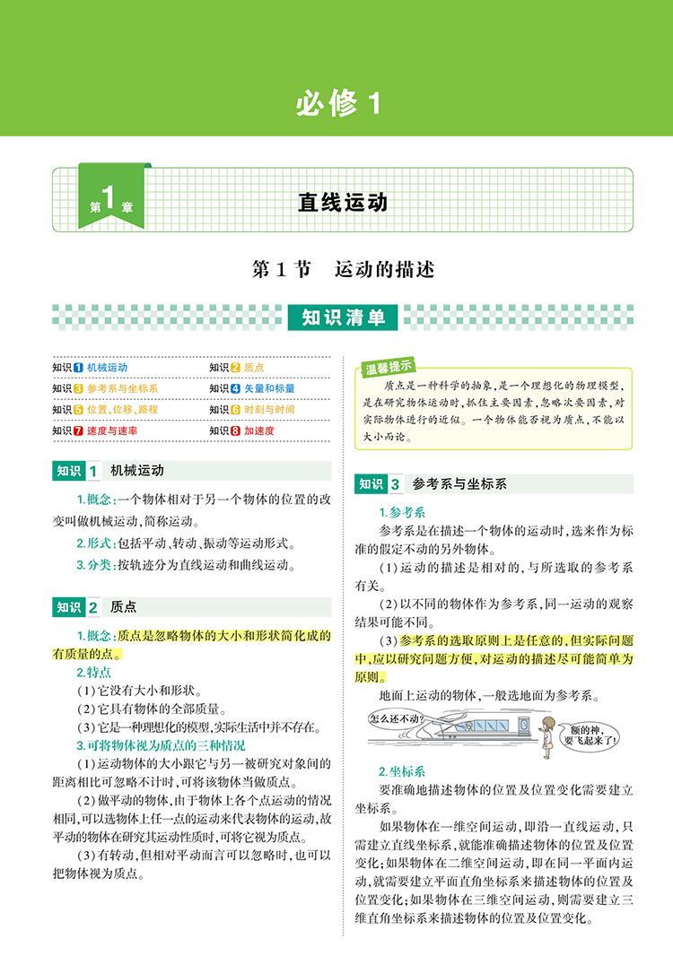 高中物理知识清单(全彩版)