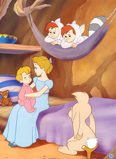 迪士尼经典电影故事(平装):小飞侠(中英双语版附赠中英文配音